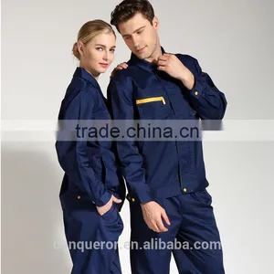 Best Quality Cotton Fabric Workers Wearable Used Work Uniforms thumbnail-3