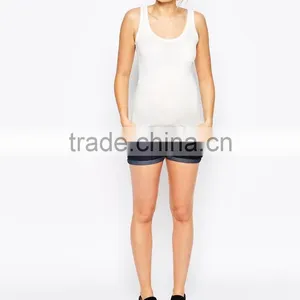 Regular Fit Scoop Neck Jersey Tank Top Wholesale Maternity Clothes thumbnail-5