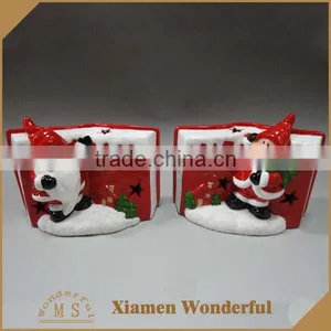 Holiday Supplies Christmas Home Decorations Santa Claus Figurine With Led Light thumbnail-3
