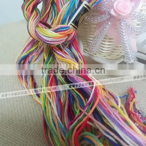 Beautiful DIY Dmc Thread Embroidery Floss Wholesale Colorful 100% Cotton Bracelets Thread Cross-stitch thumbnail-4