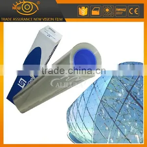 Professional Manufacturer 6mil Transparent Glass Window Safety Film for Bank School thumbnail-1