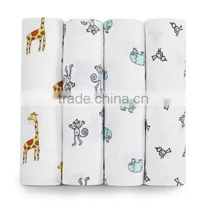 Baby Wholesale Muslin Wraps Reusable Muslin Swaddle Blankets thumbnail-4