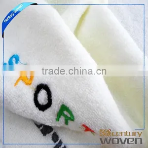 Wholesale Soft Letter Jacquard 100% Cotton Face Towel thumbnail-1