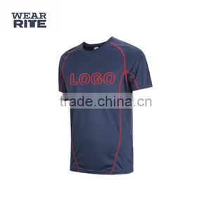 Custom 100% Polyester Dri Fit T Shirt Blank For Man thumbnail-1