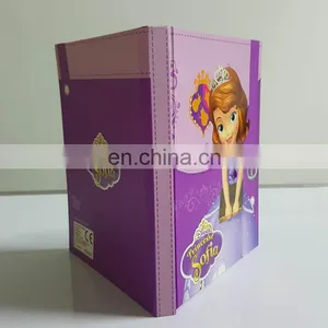 Shenzhen Custom Size a5 Light up Diary Notebook With Push Botton thumbnail-2