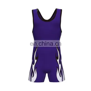 Custom Wrestling Wear Wrestling Singlet thumbnail-1