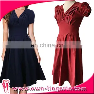 3 Colors Wholesale Black Classical Polyester Party Evening Dress thumbnail-1