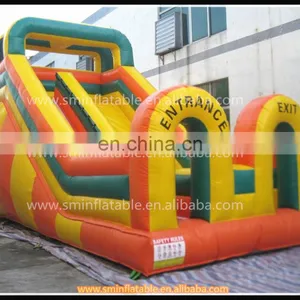 High Quality Large Inflatable Amusement Park Dry Slide,customize Color Slide for Kid,cheap Slide for Sale thumbnail-1