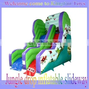 Jungle Drop Inflatable Slide for Amusement thumbnail-1