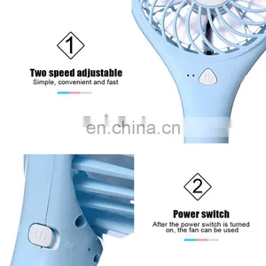 2017 Trending Products Mini Fan, Fish Baby USB Fan, Cartoon Outdoor Rechargeable Portable Fan thumbnail-4