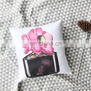 New Trendy Products Throw Pillow Case Hand-painted Custom Cushion Cover thumbnail-3