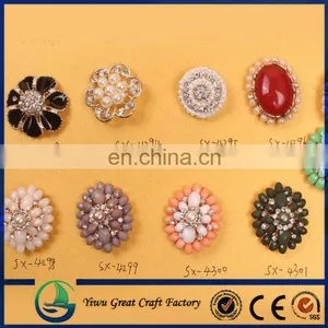 Crystal Rhinestone Button Manufacture in YIWU thumbnail-1