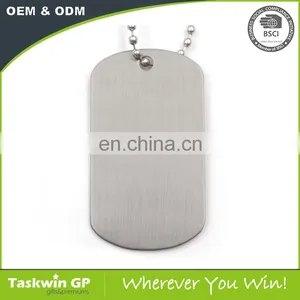Low Wholesale Prices of Metal Military Ball Chain Retro Reflective Dog Tags thumbnail-2