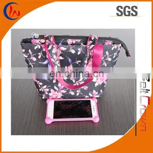 2017 New Style 450D Polyester Shopping Bag Customized Fashion Polyester Bag thumbnail-1