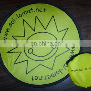 Promotional Foldable Nylon 190T Frisbee With Printing Logo thumbnail-2