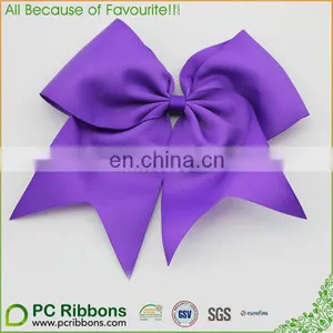 Extra Large Classic Elastic Ponytail Uniform Cheer Bow thumbnail-1