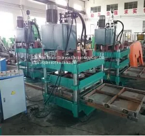 Rubber Tiles Press / Rubber Floor Vulcanizer / Floor Mat Making Machine thumbnail-2