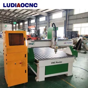 Wood WPC Board Decoration CNC Carving Router Machine 1200*1200mm thumbnail-5