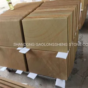 Yellow Sandstone, Yellow Landscaping Sandstone,yellow Teak Wood Sanstone thumbnail-2