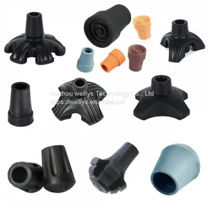 Rubber Tip for Walking Stick Trekking Poles - Replacement Pole Tip Protectors Fits Most Standard Hiking Poles thumbnail-5