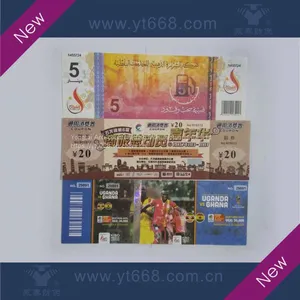 Hot Foil Embossing Custom Make Hologram Ticket thumbnail-1