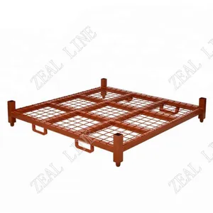 Folding 72X72 Inch Metal PCR Tire Tyre Collapsible Stacking Storage Rack thumbnail-4