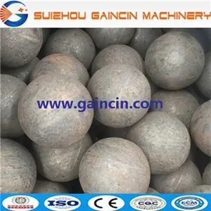 Forged Steel Rolled Grinding Media Balls, BV Verified Grinding Media Steel Balls thumbnail-1