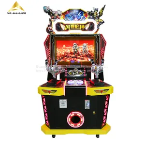 Coin Operated Video Screen Laser Simulator Gun Shooting Arcade Kids Children Game Machine thumbnail-2