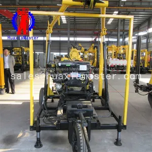 Xyx-130 Wheeled Core Drill Towing Core Drill 100-meter Hydraulic Exploration Rig is Reasonable in Price thumbnail-5