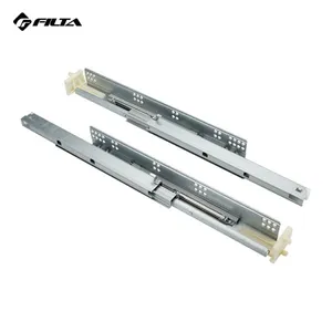Filta Furniture Hardware American Type Full Exrension Under Mounting Hidden Drawer Slide With 2D Adjustable Handles thumbnail-5