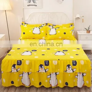 Cheap Price 5 Star Hotel Bed Skirt King Bed Skirt Skirt Bed Sheets thumbnail-4
