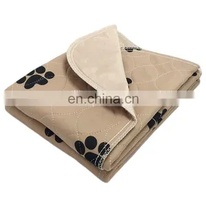 Waterproof Dog Pad and Puppy Training Pads Washable Pads Reusable thumbnail-1
