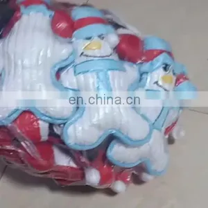 New Arrival Squeaky Santa Claus Pet Christmas Plush Dog Toy thumbnail-1
