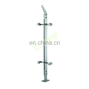 New Arrival Indoor Glass Ss Inox 304 316 Balcony Balustrade Railing System Supplier From China thumbnail-6