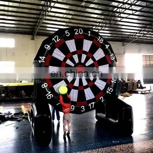 Two Sided Inflatable Soccer Darts and Baseball Hit Target thumbnail-2