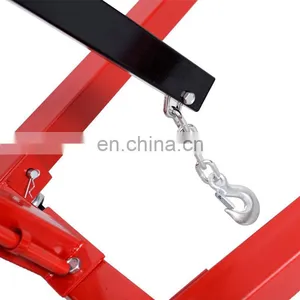 2 Ton Folding Engine Hoist Hydraulic Lifting Hoist Shop Crane thumbnail-5