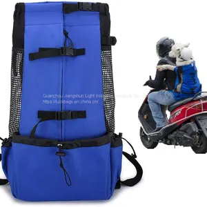 Motorcycle Wholesale Safety Extra Pockets Adjustable Travel Pet Carrier Backpack thumbnail-1