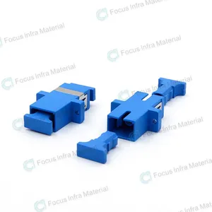 Fiber Optic Adapter SC UPC SM SX Adapter Simplex Optical Fiber Adapter For Fttx thumbnail-4
