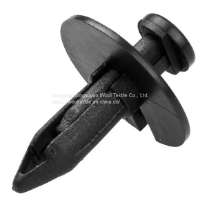 High Quality Push Fit Auto Plastic Rivet Clip 8mm Plastic Rivets Car Clips Plastic Rivets thumbnail-1