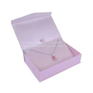 Hot Selling Cheap Paper Bead Treasure Box Earrings Necklace Bracelet Box Customizable Logo thumbnail-1
