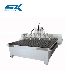 Multi Heads Cnc Router Machine SKW 1300*2500mm for Wood Acrylic Metal thumbnail-2