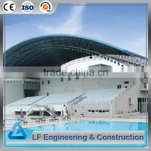 Profiled Steel Structure Sheet Swimming Pool Cover thumbnail-4