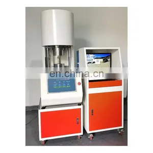 Professional Laboratory Moving Die Programmable Rotorless Electronic Rheometer Rubber No Rotor Vulkameter With CE Certificate thumbnail-2