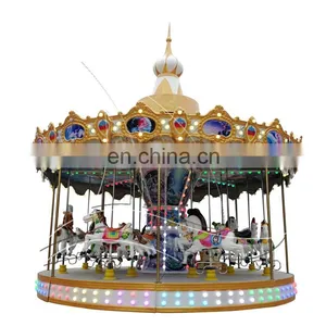 Christmas Carousel Amusement Park Rides thumbnail-4