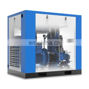 Bison China Air Screw Pump 7.5kw 15kw 22kw Silent High Pressure 11kw Oil Free Low Noise Rotary Screw Type Air Compressor thumbnail-5