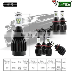 Led Auto Headlamp H13 Hi/lo Beam 4000lm , Car Led Light , All in One Car Led Headlight 10-30v thumbnail-4