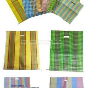 Durable Knitted Mesh Leno Packaging Packing Garlic Net Bags for Vegetable thumbnail-1