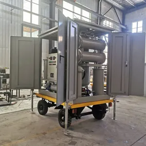 Closed Trailer Type Two Stages Transformer Oil Filtration System thumbnail-2