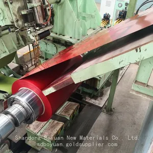 Color-coated Galvalume Steel Coils Specially for Photovoltaic Brackets, Wind-resistant and Earthquake-resistant. thumbnail-1