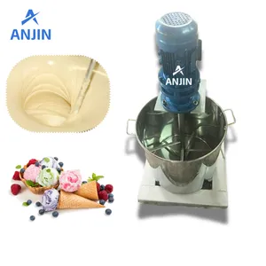 Sugar Cone Batter Mixing Machine Batter Paste Mixer for Ice Cream Cone Waffle Cone Machine thumbnail-1